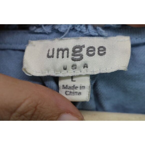 Umgee Sleeveless Fringed Top-Size Large-Boho-Minimalist-Laganlook - Picture 4 of 8